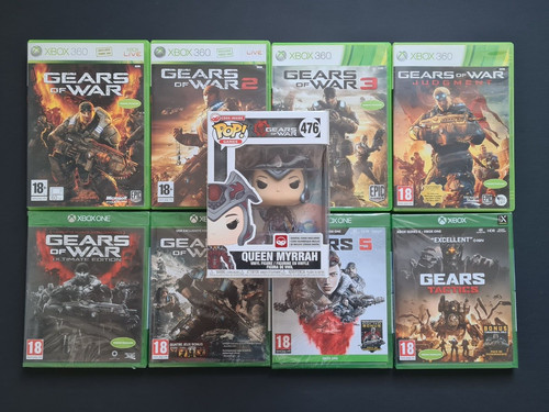Xbox collection gears - xbox,
