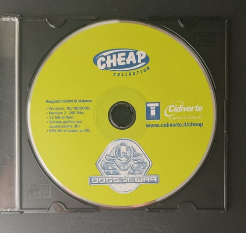 Dogs war cd rom - war, pc