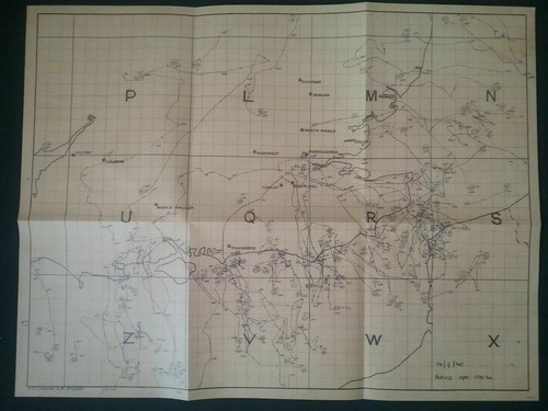 1940 wwii operation plot map - 1940,